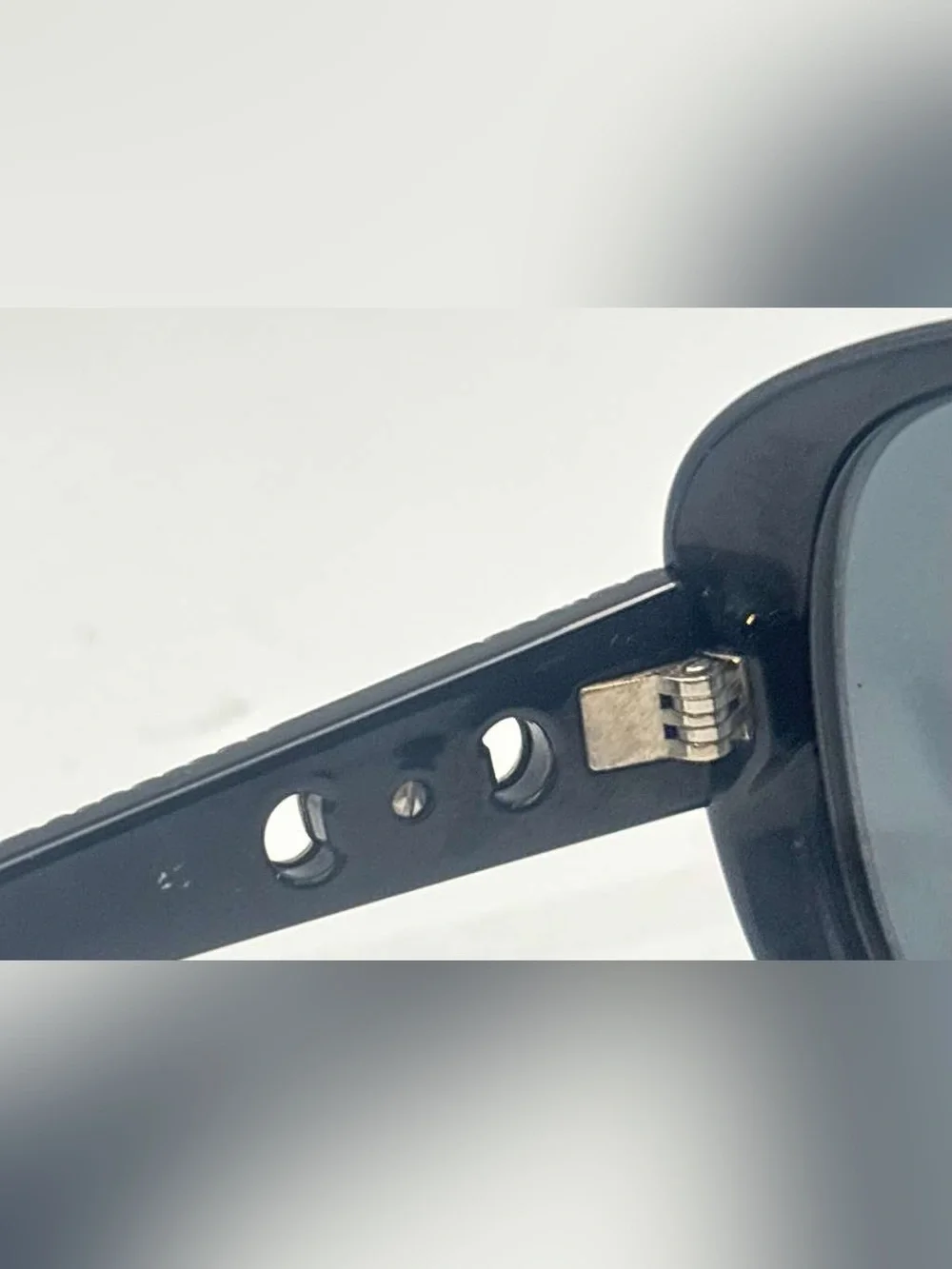 Nicole Miller Black Oval Sunglasses Frames Only